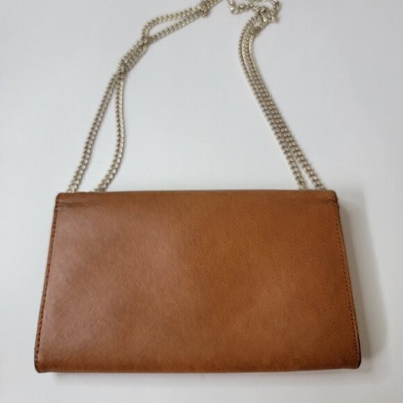 Barneys New York Envelope Clutch with Shoulder Chain - Picture 8 of 12